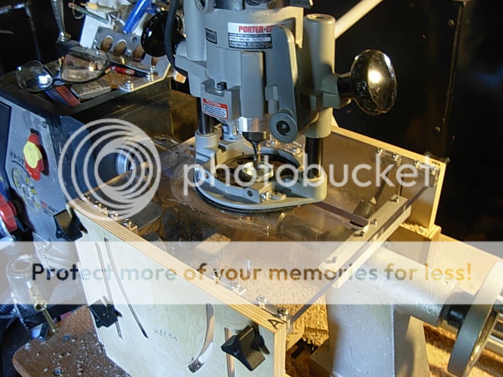 Wood Lathe Router Guide 1 Wood Lathe Router Guide by Jim Jakosh