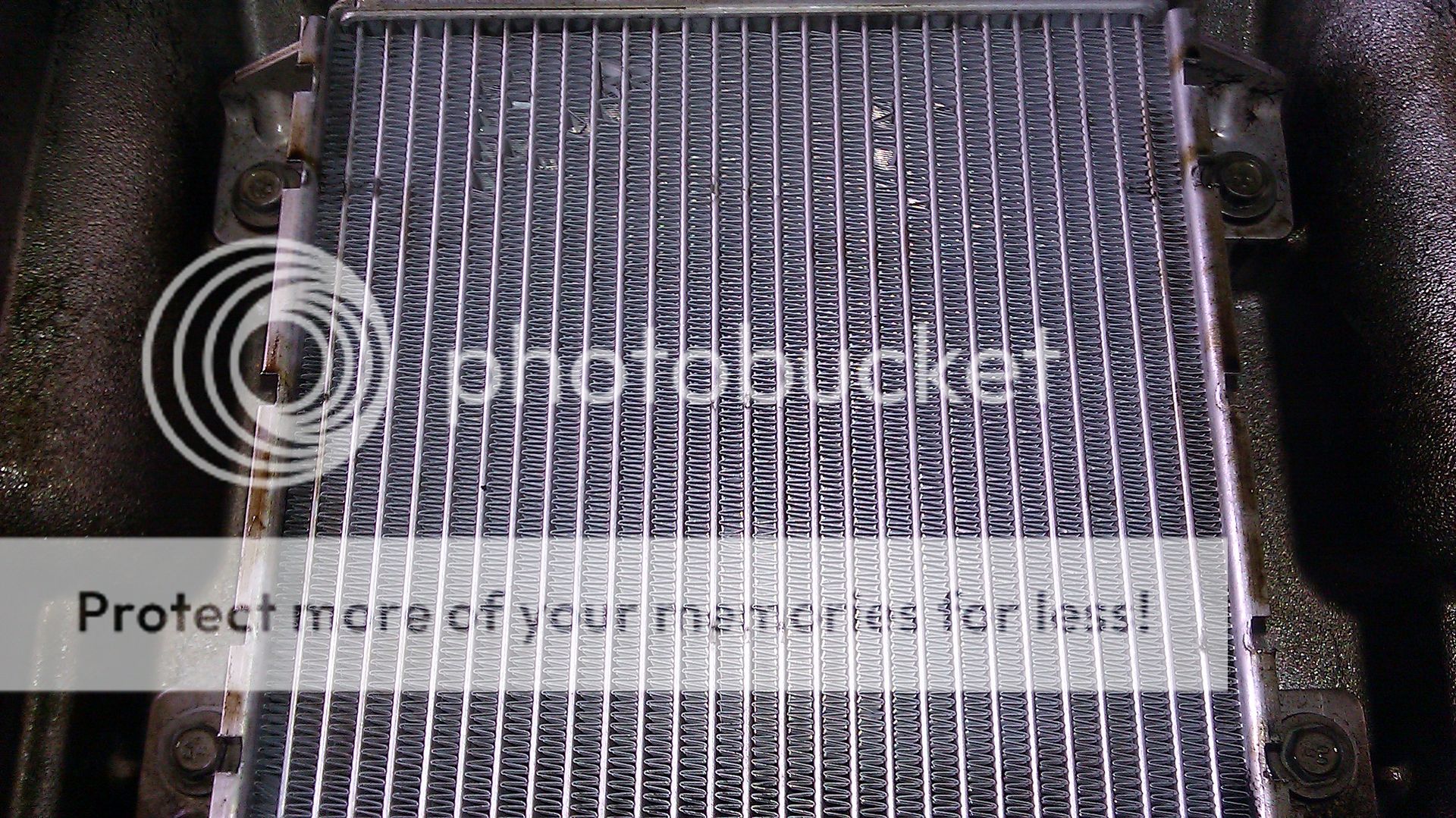 Damged Intercooler Pictures. Cadillac Owners Forum