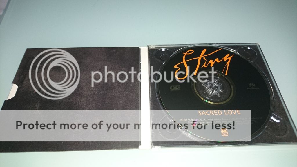 FS Sting and Snow Patrol SACD ﻿ Vinyl, CD, and Bluray