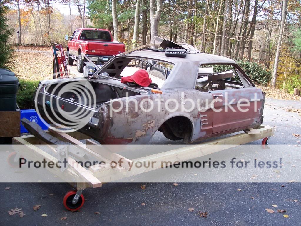 any homemade body carts? looing for ideas Vintage Mustang Forums