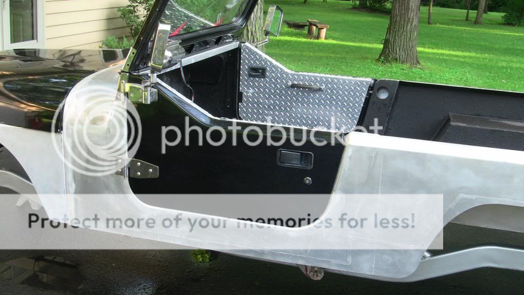 Jeep 4x4 CJ8 Scrambler project, ALUMINUM Aqualu tub, TDK frame, Fox