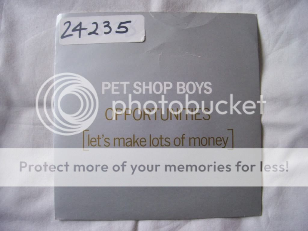 Pet Shop Boys - Opportunities (let's Make Lots Of Money) Album