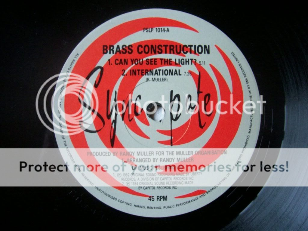 Brass Construction Can You See The Light Records, Vinyl and CDs Hard